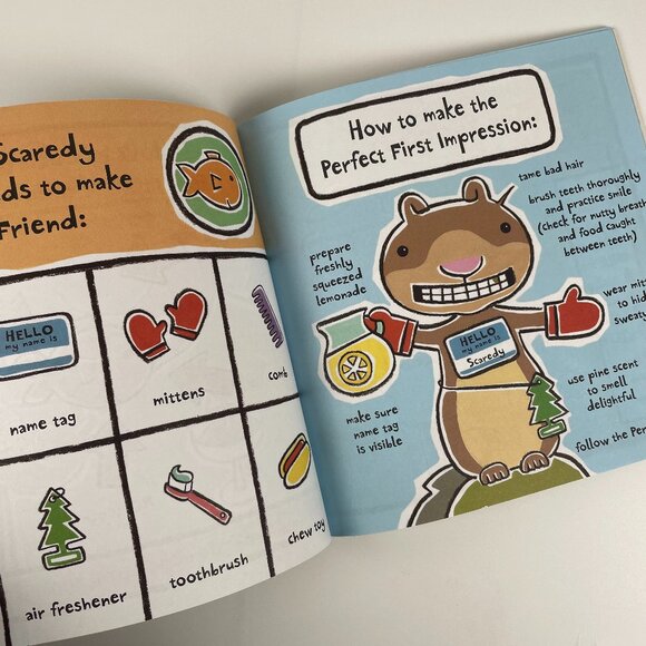 🍋 4/$20 Scaredy Squirrel Makes a Friend | Kids Books Childrens Books - Picture 3 of 5
